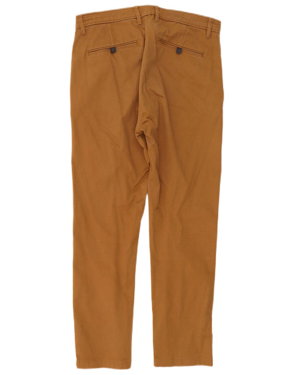 Zara Pantalon Chino Slim Homme EU 42 Large W32 L28 Beige