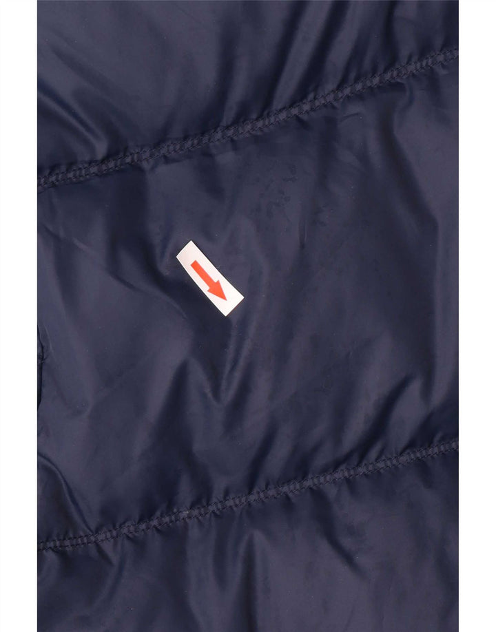 Tommy Hilfiger Veste matelassée pour homme UK 36 Small Bleu marine Polyester