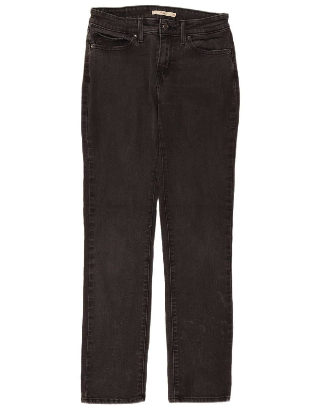 LEVI'S Jean Slim 712 Femme W29 L30 Noir