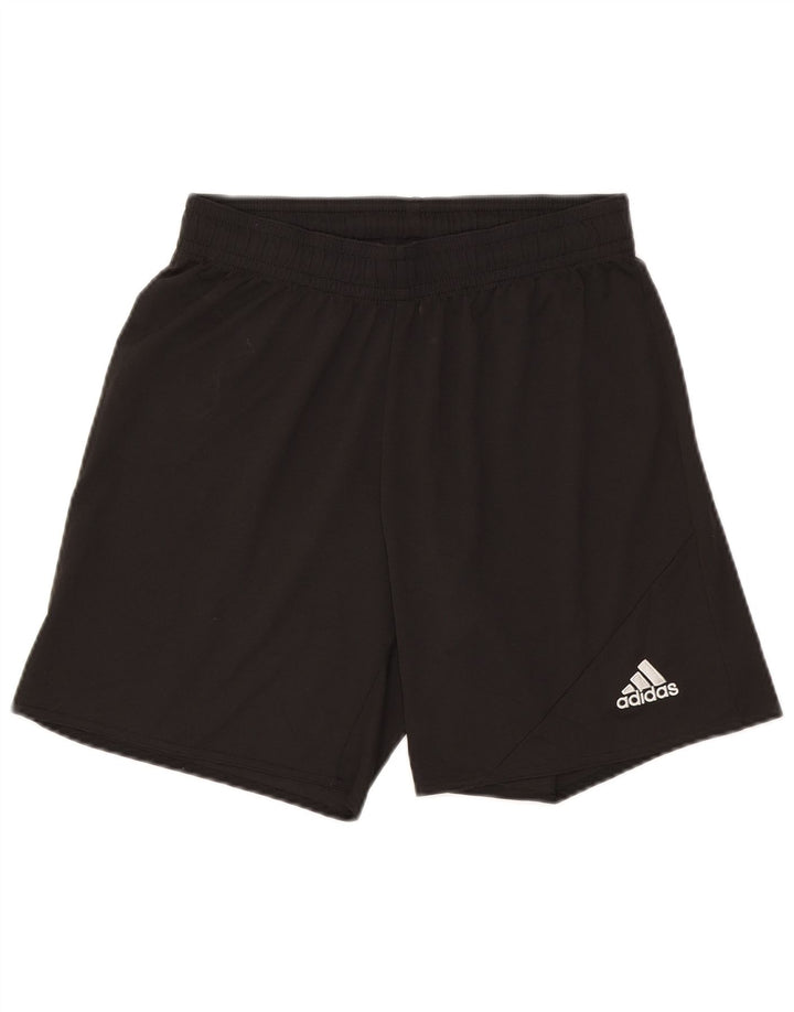 Adidas Short de sport Climalite Homme Noir Moyen Polyester