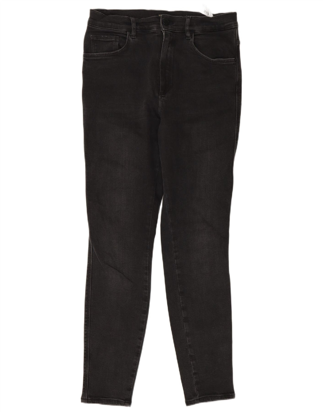 Massimo Dutti Jean skinny pour femme EU 40 Medium W30 L30 Gris Coton