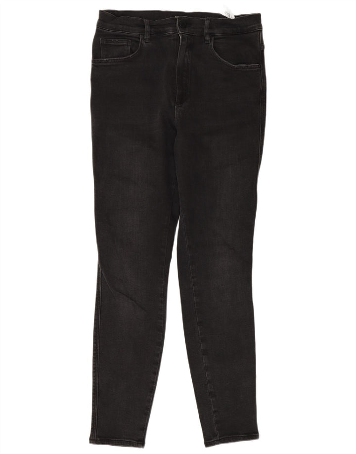 Massimo Dutti Jean skinny pour femme EU 40 Medium W30 L30 Gris Coton