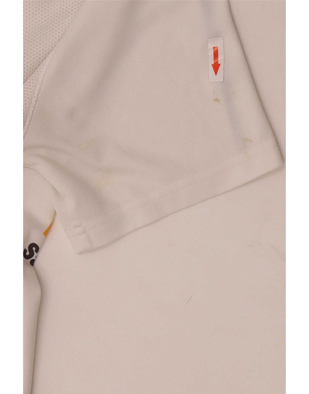 Nike T-shirt graphique pour homme en polyester blanc moyen