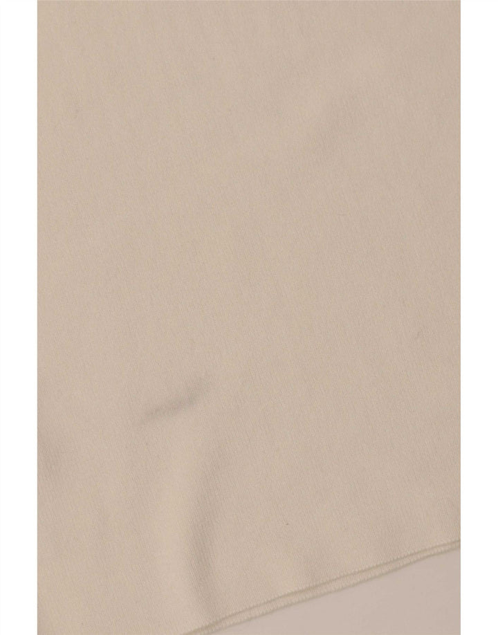 Topshop Haut court dos nu pour femme UK 8 Petit Viscose Blanc