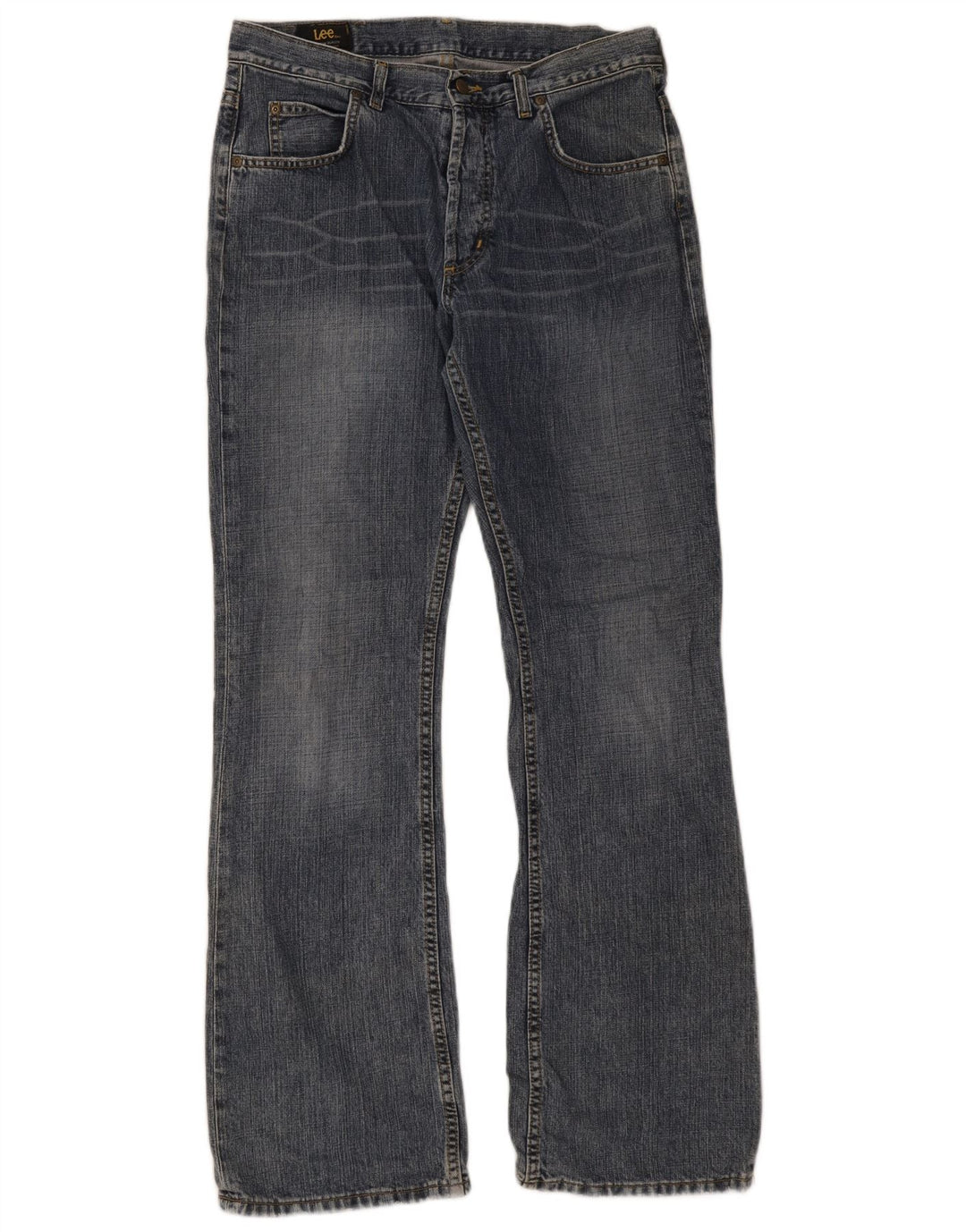 Lee Jean Bootcut Denver Homme W34 L34 Bleu Marine Coton
