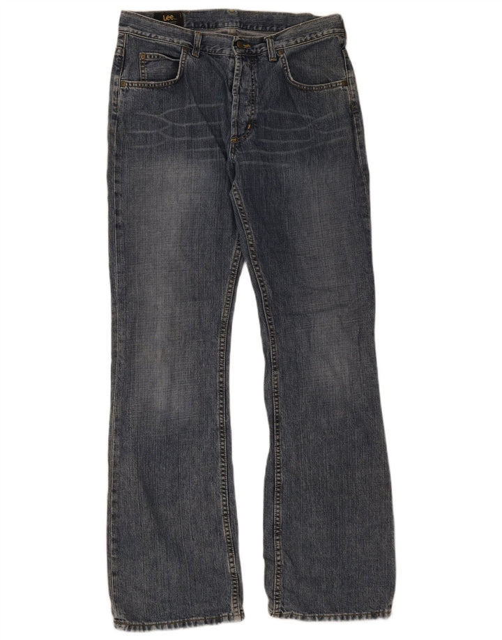 Lee Jean Bootcut Denver Homme W34 L34 Bleu Marine Coton