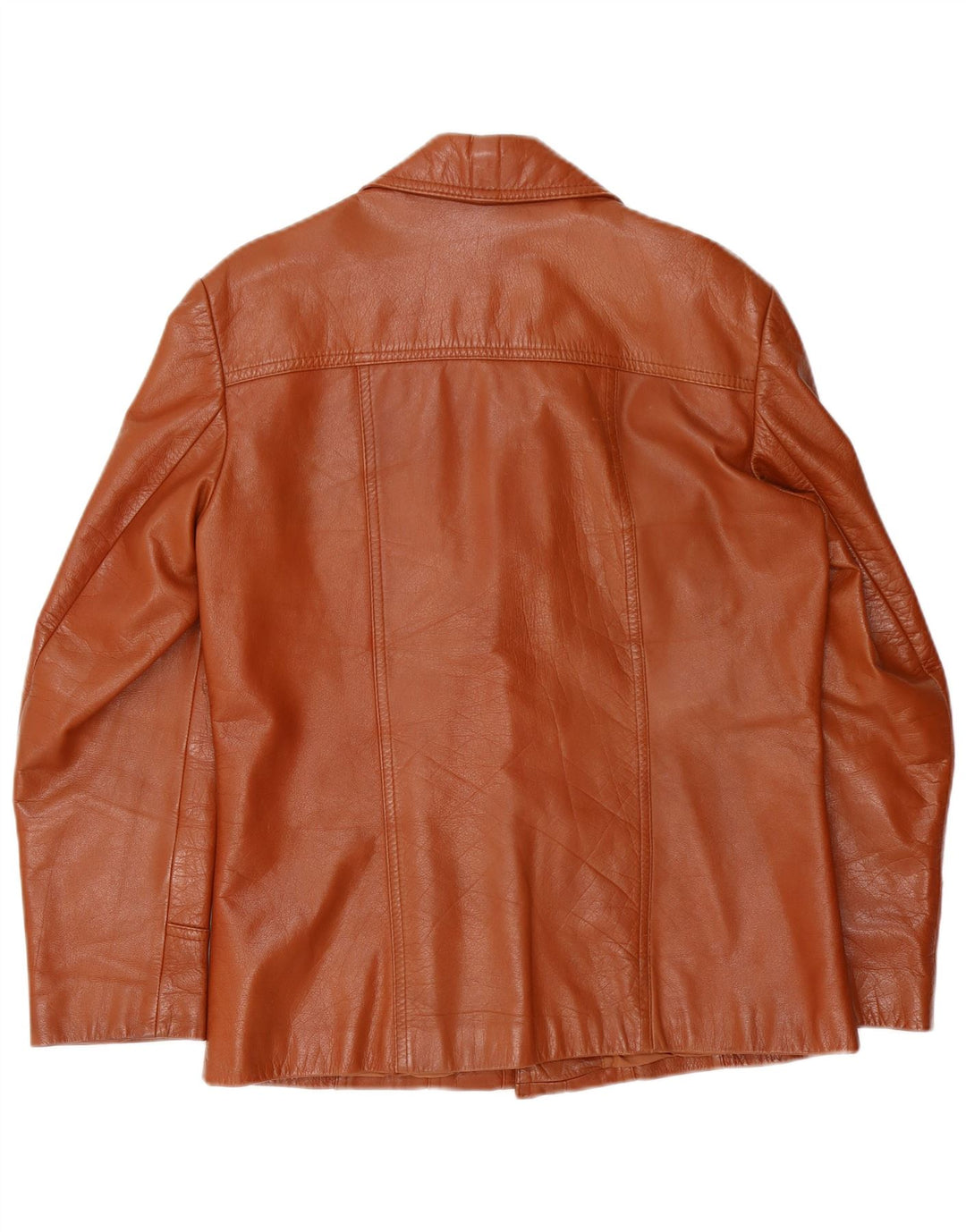 veste en cuir homme vintage UK 38 Brun moyen