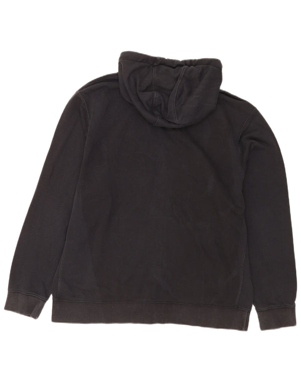 Nike Pull à capuche zippé pour homme XL en coton noir