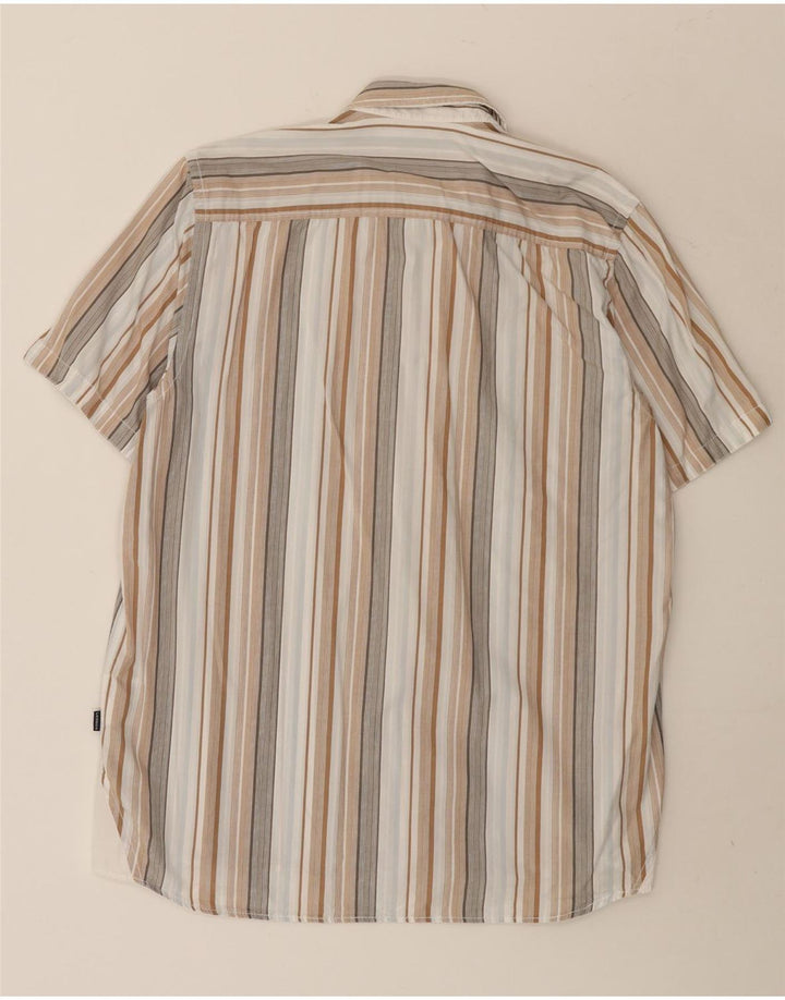 Lerros Chemise à Manches Courtes Homme Coton Rayé Multicolore Moyen
