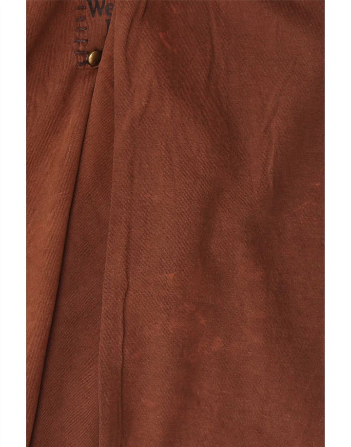 Bromfield Haut Homme Manches Longues 2XL Marron Coton
