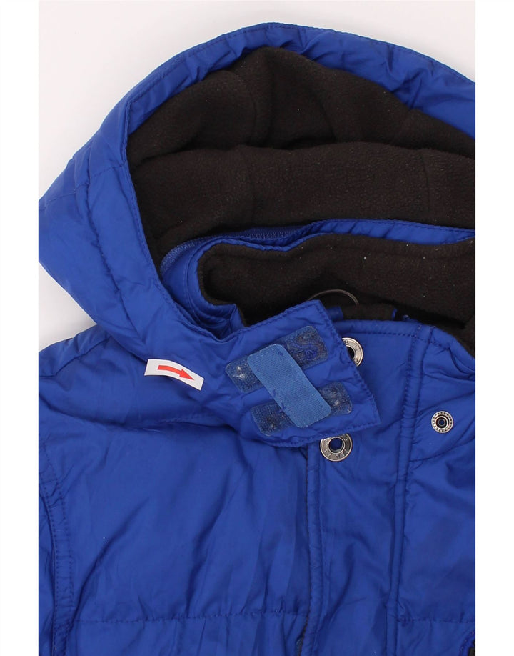 TIMBERLAND Doudoune à capuche garçon 5-6 ans Bleu Polyester