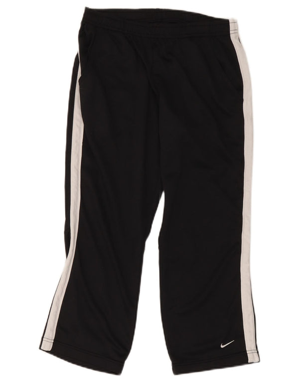 Pantalon de survêtement Nike Dri Fit pour femme US 0/2 XS Noir Colourblock