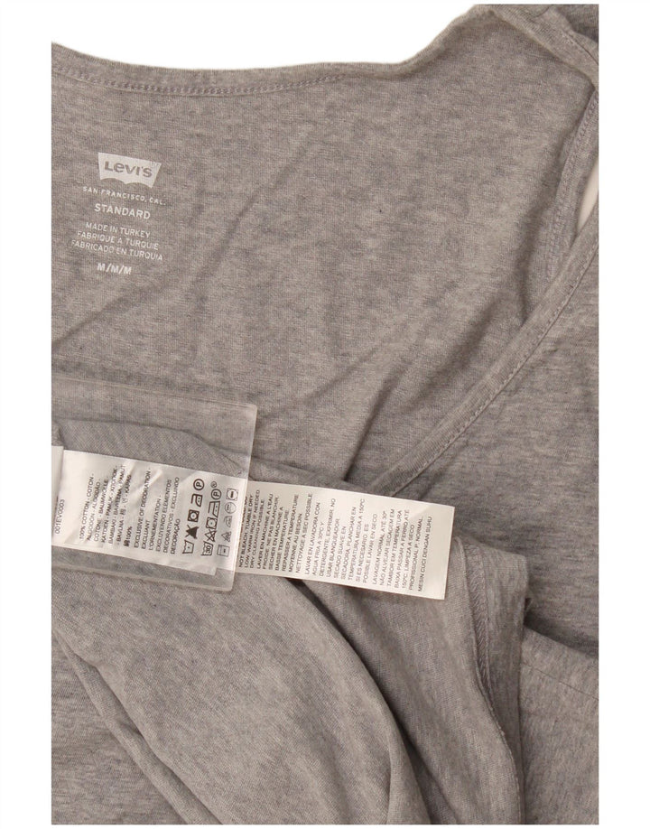 Levi's Débardeur Standard Homme Gris Moyen Flecked Cotton