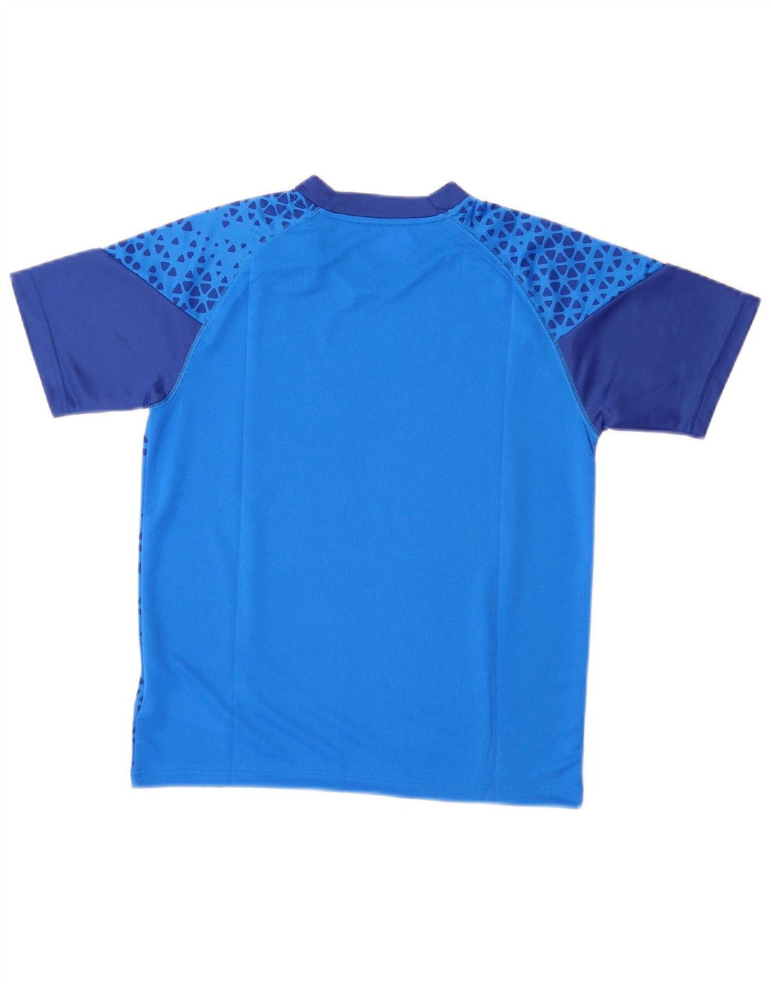 Puma T-Shirt Garçon 11-12 ans Bleu Géométrique Polyester