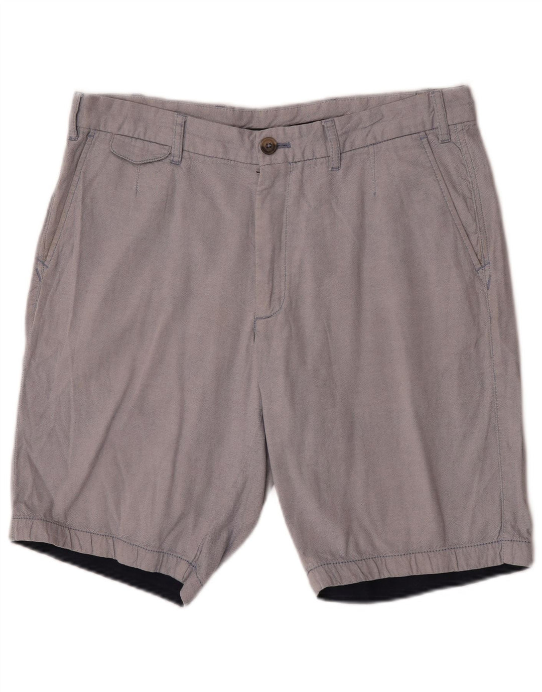 Massimo Dutti Short Chino Homme EU 44 Large W34 Bleu