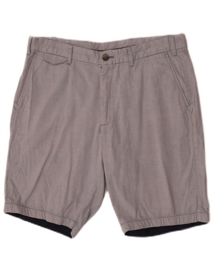 Massimo Dutti Short Chino Homme EU 44 Large W34 Bleu