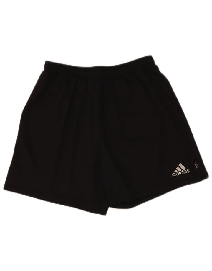 Adidas Short de sport Climalite pour homme, grand, noir, polyester