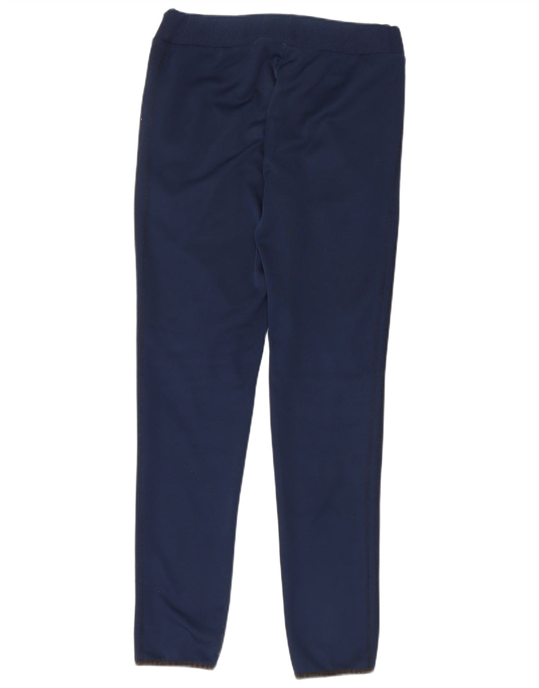 Adidas Pantalon de survêtement pour femme UK 10 Small Bleu marine Polyester