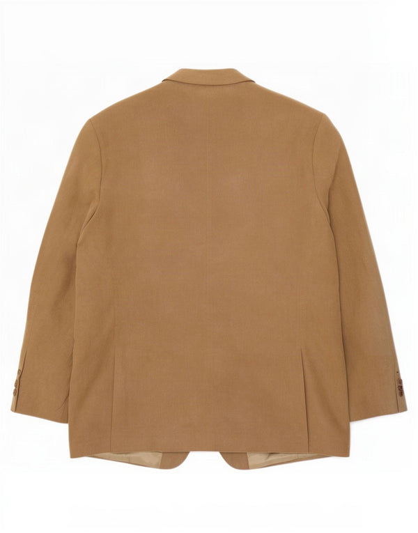 Marks & Spencer Veste blazer à 3 boutons pour homme UK 44 XL Beige Polyester