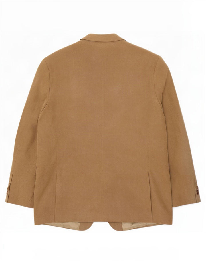 Marks & Spencer Veste blazer à 3 boutons pour homme UK 44 XL Beige Polyester