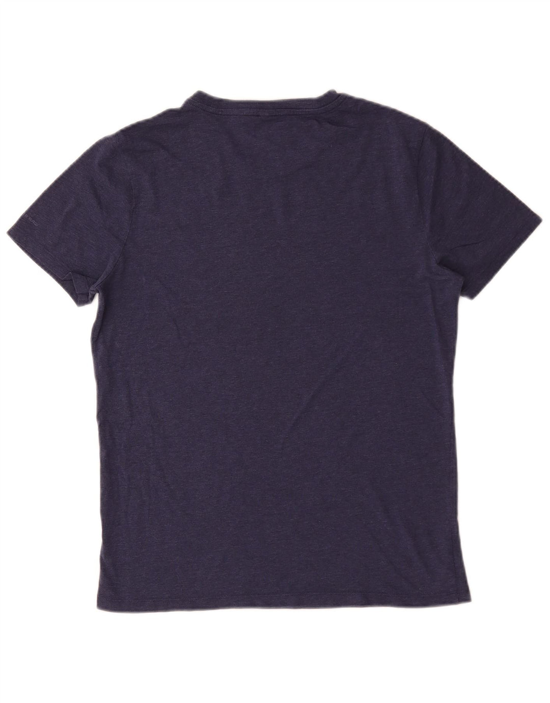 G-Star Homme T-Shirt Top Bleu Marine Moyen Coton