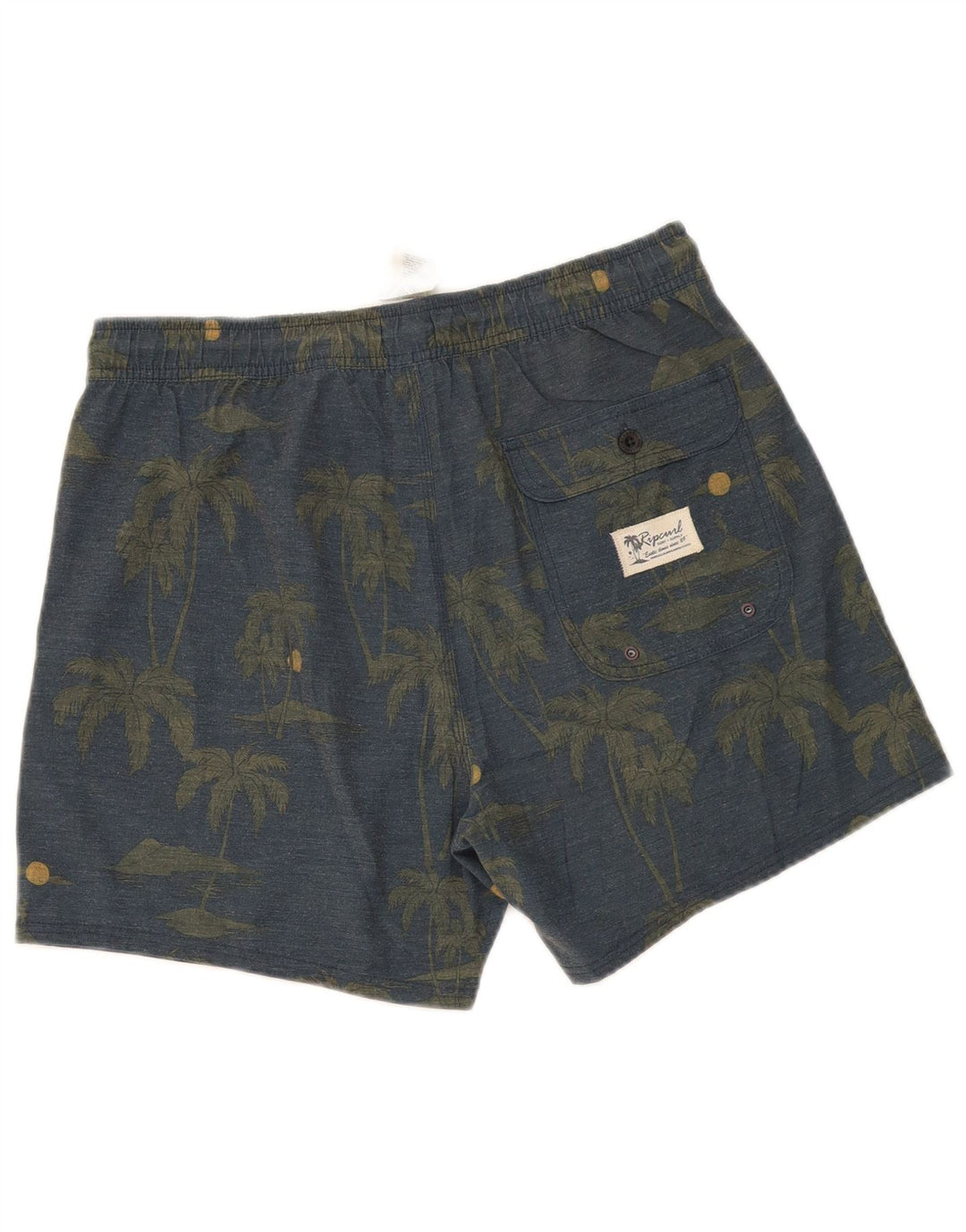 Rip Curl Short de sport pour homme en coton floral gris moyen