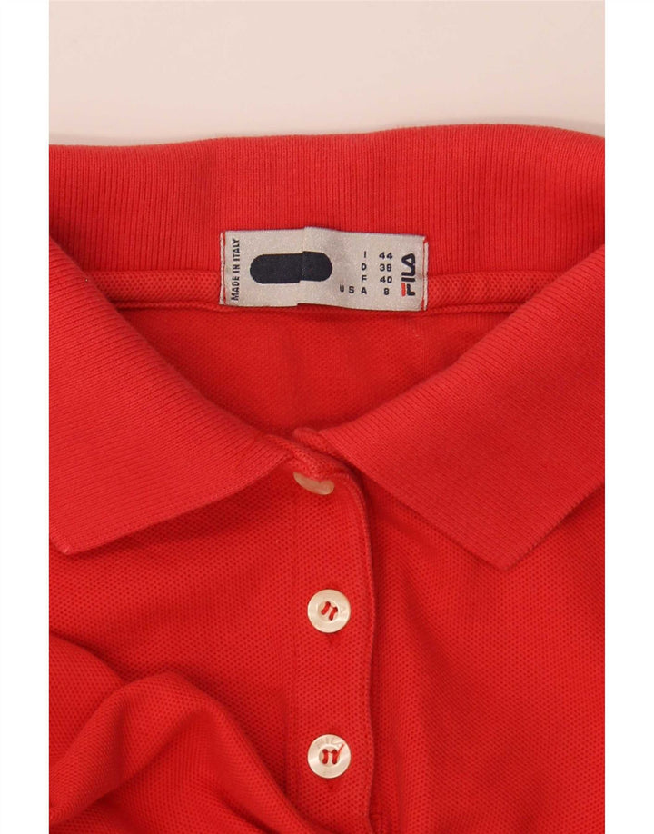Fila Polo Femme IT 44 Rouge Moyen