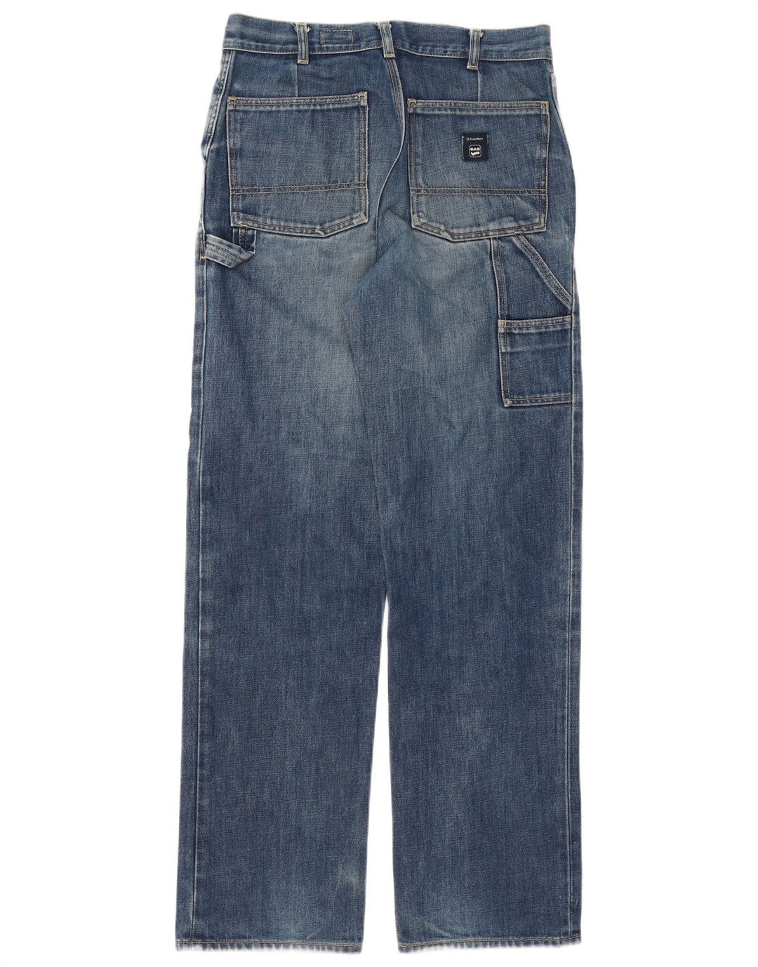 Gas Jean droit homme W29 L33 bleu coton
