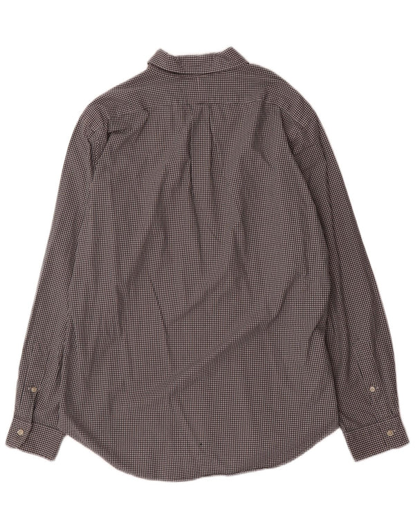 Ralph Lauren Chemise coupe classique pour homme en coton vichy noir grand