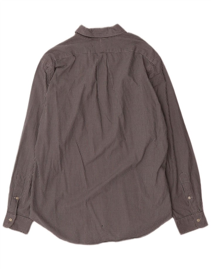 Ralph Lauren Chemise coupe classique pour homme en coton vichy noir grand