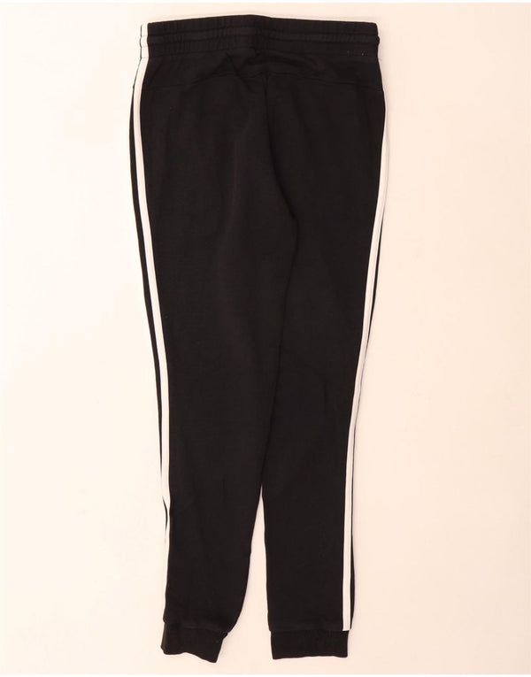 Adidas Pantalon de survêtement pour femme Joggers UK 8/10 Petit coton noir