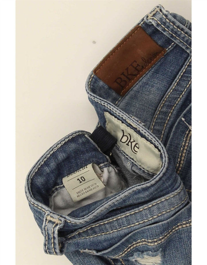 BKE Jean évasé effet vieilli pour fille 9-10 ans W24 L25 Bleu