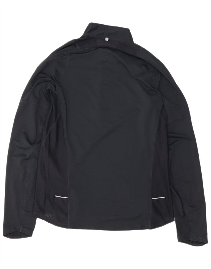 Nike Haut de survêtement Dri Fit pour homme UK 38/40 Bleu marine moyen