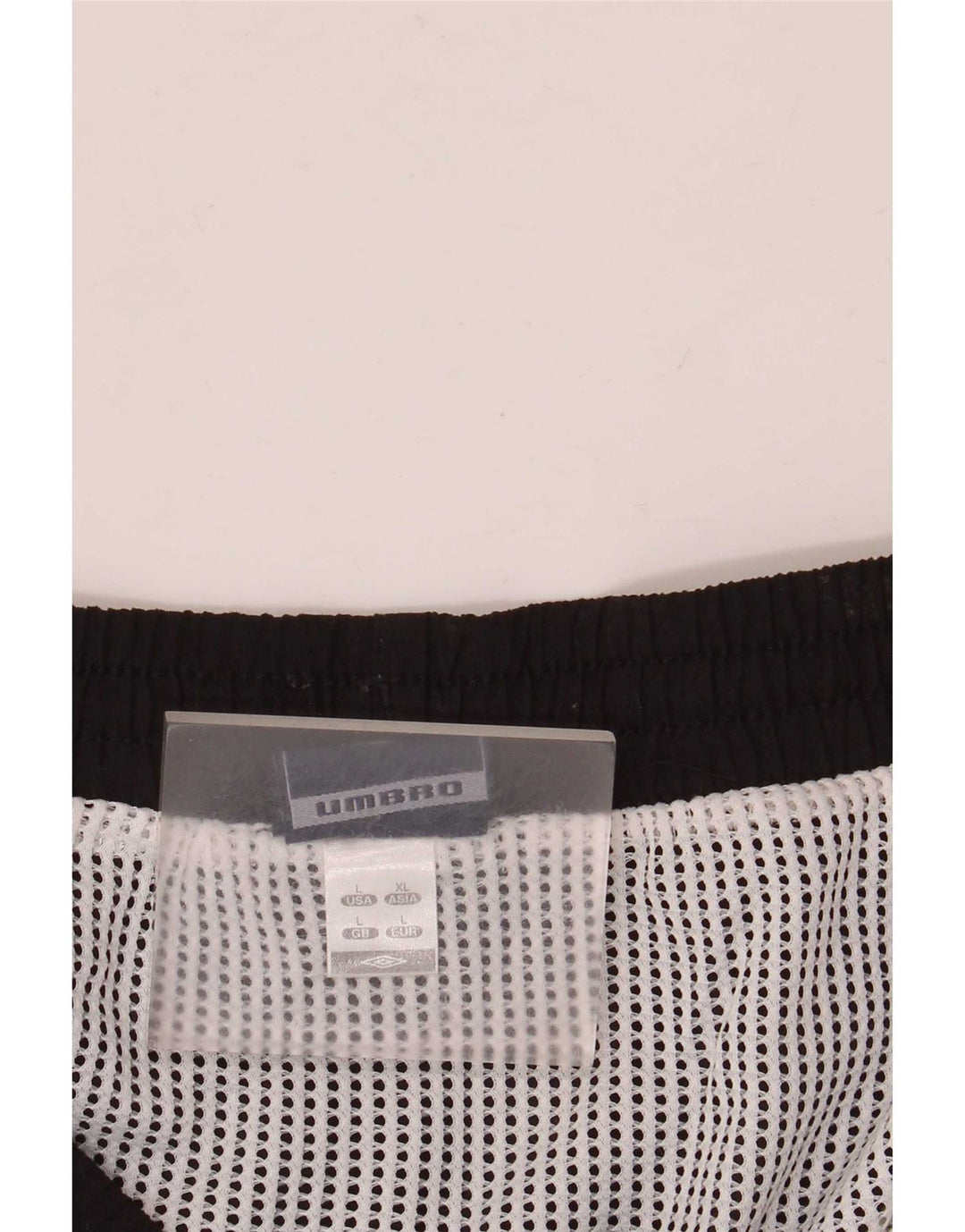 Umbro Short de Sport Large Homme Noir Colourblock