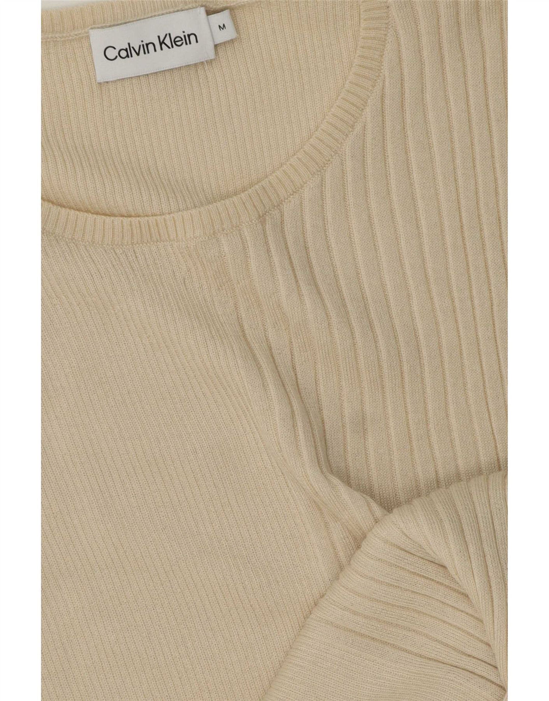 Calvin Klein Débardeur long pour femme UK 14 Beige moyen