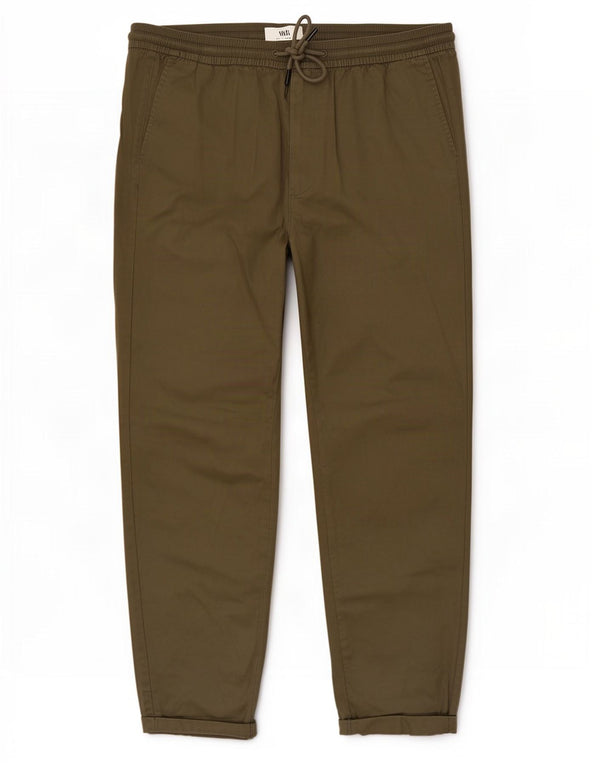 Marks & Spencer Pantalon fuselé pour homme Large W38 L30 Coton kaki