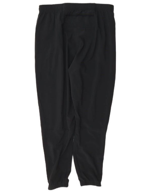 Nike Womens Dri Fit Tracksuit Trousers Joggers UK 14 Large Navy Blue