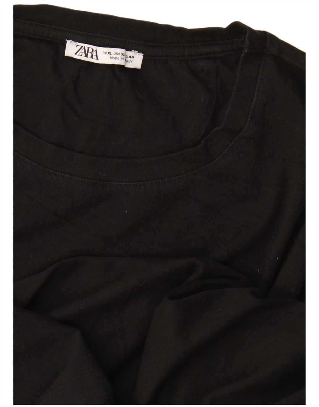 Zara Homme Top Manches Longues XL Noir