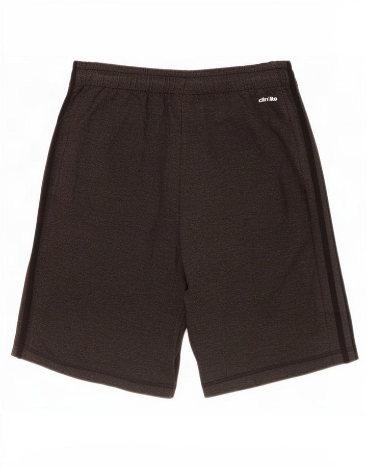 Adidas Short de sport Climalite pour homme Petit gris Polyester
