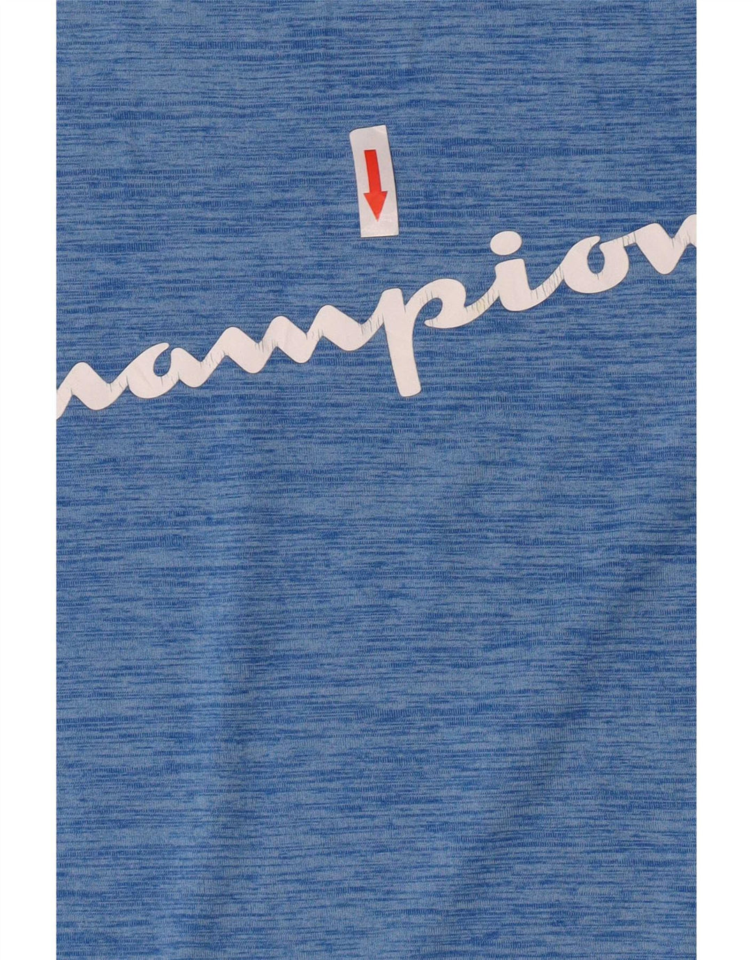 Champion T-Shirt Graphique Garçon 10-11 ans Bleu Moucheté Polyester