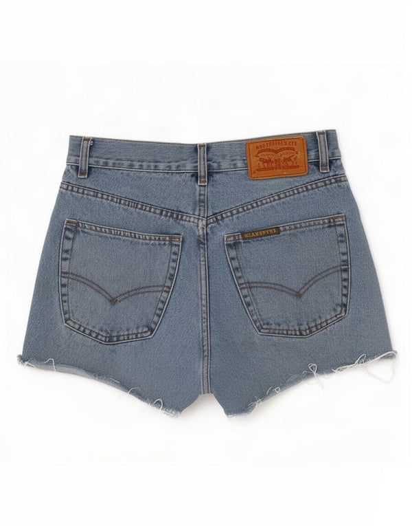 Levi's Short en Jean Femme Medium W29 Bleu Coton
