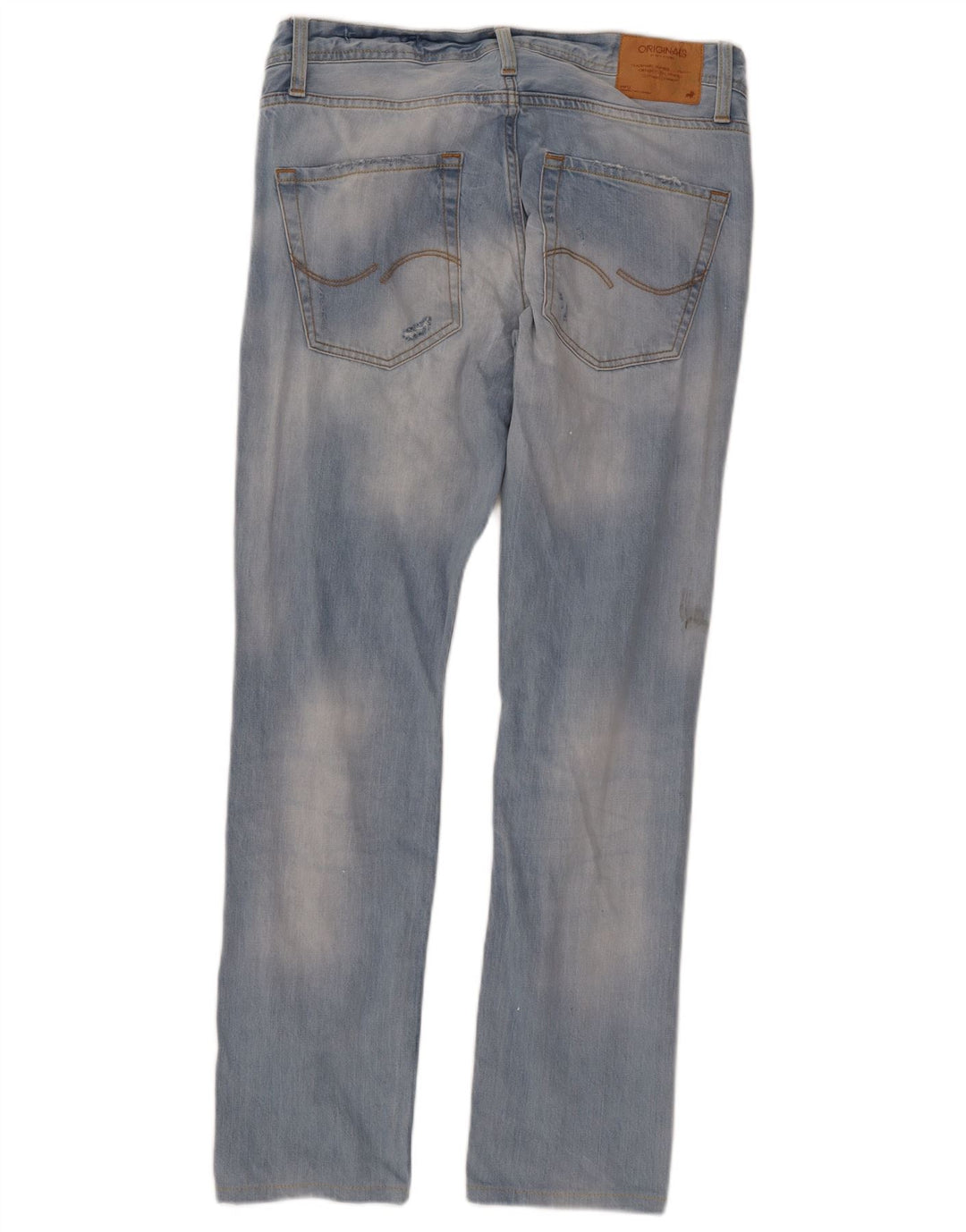 Jack & Jones Jean Slim Tim Distressed W34 L31 Homme Bleu