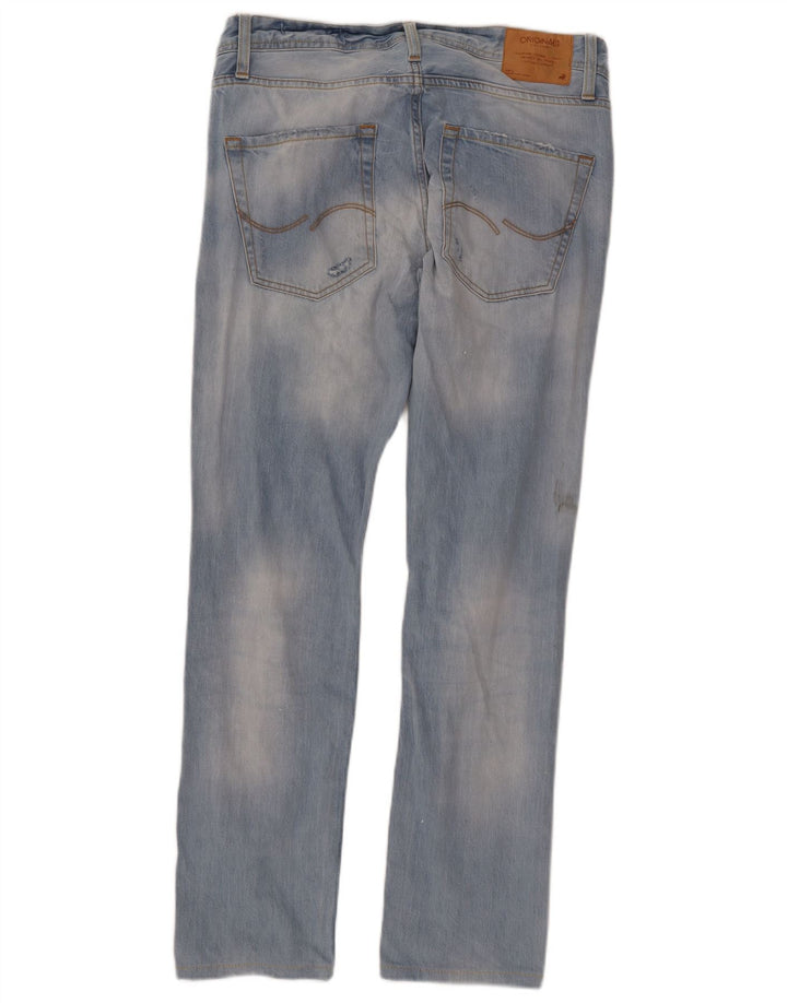 Jack & Jones Jean Slim Tim Distressed W34 L31 Homme Bleu