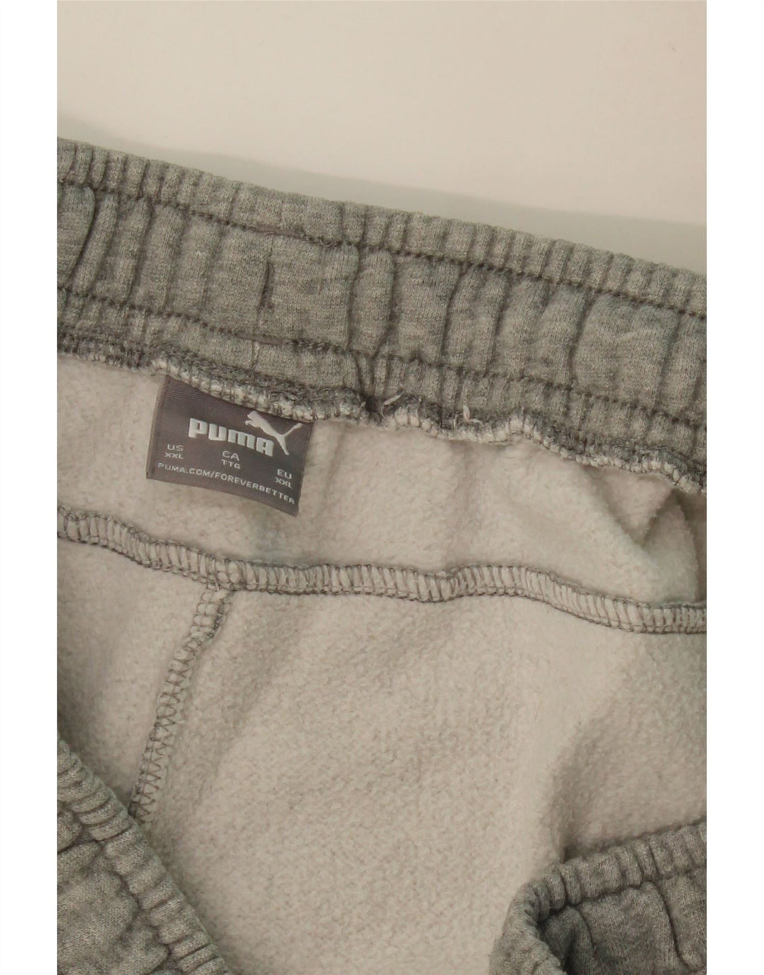 PUMA Pantalon de survêtement graphique pour homme 2XL Gris Coton