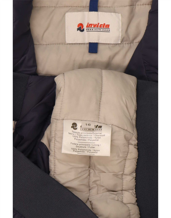 Invicta Veste matelassée pour femme UK 16 Large Bleu Marine Polyamide