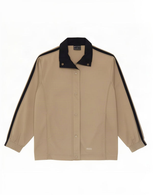 Champion Veste de survêtement pour femme UK 14 Beige moyen Colourblock