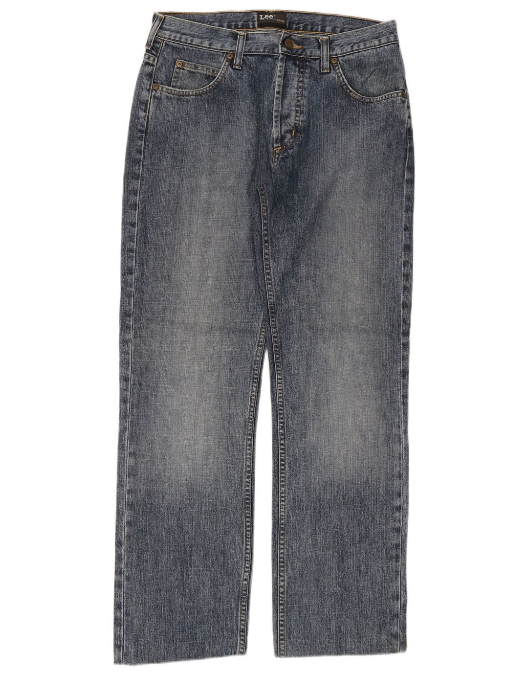 Lee Jean Droit Seattle W31 L30 Homme Bleu Coton