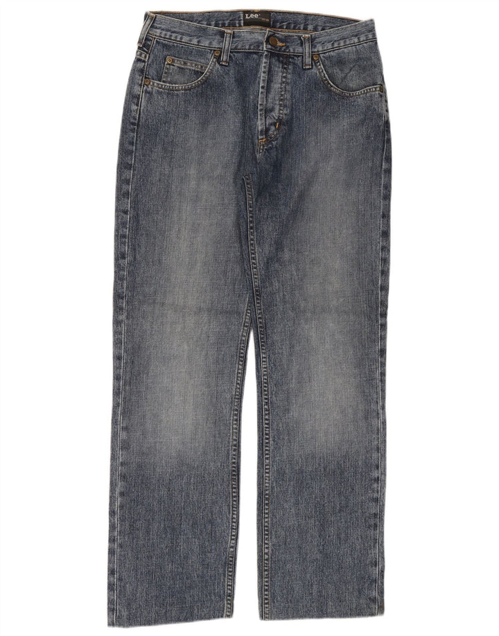 Lee Jean Droit Seattle W31 L30 Homme Bleu Coton
