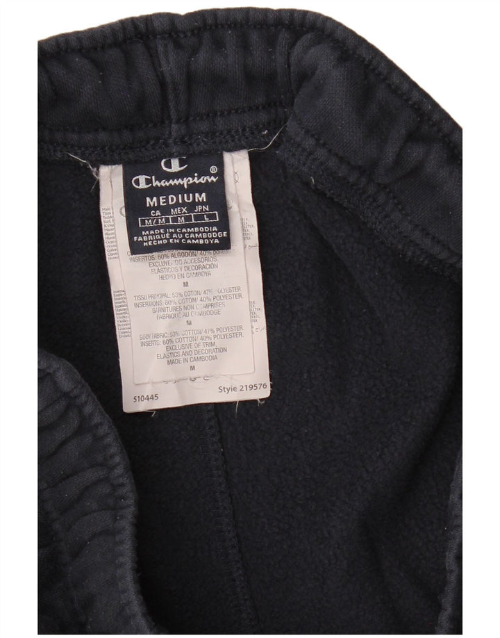 CHAMPION Short de Sport Homme Bleu Marine Moyen Coton