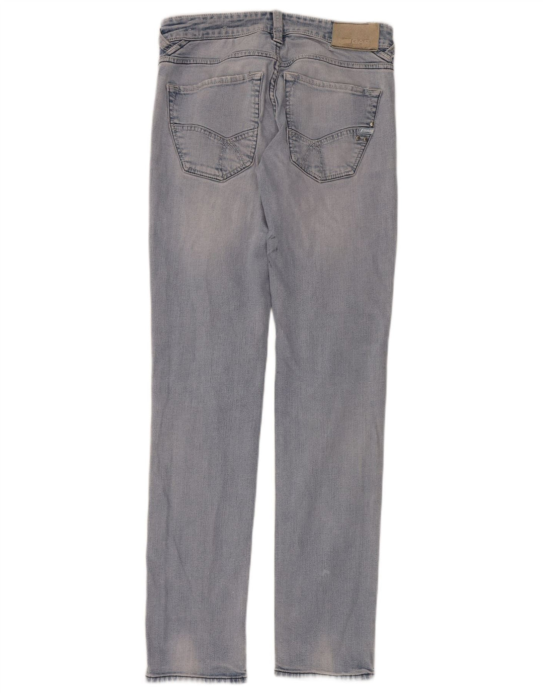 Gas Jean Slim Femme W30 L34 Bleu Coton